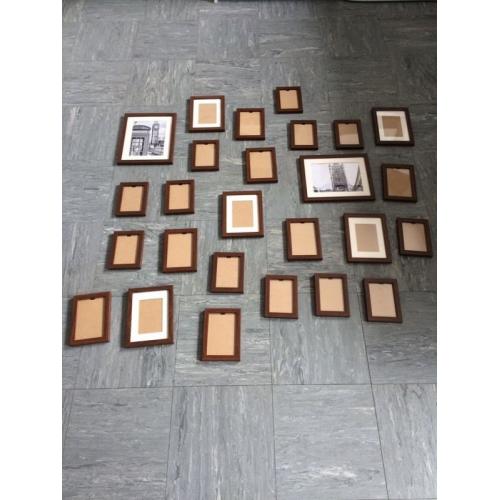 26 Wood Effect Plastic Photo Frames
