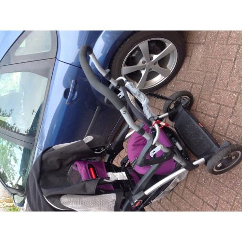 JOOVY Ergo Caboose double pushchair for sale