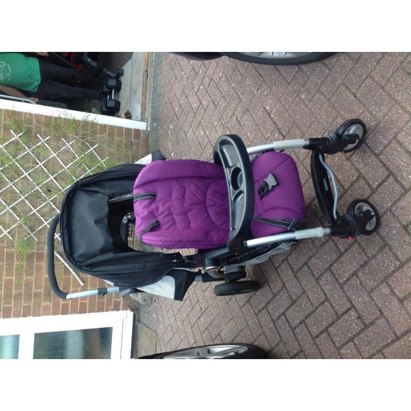 JOOVY Ergo Caboose double pushchair for sale