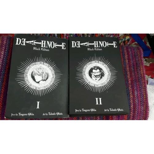 MANGA Death Note Black Edition 1 and 2