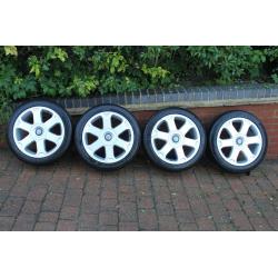 Audi S3 8L S4 A3 A4 Genuine 17" 6 spoke Alloy wheels