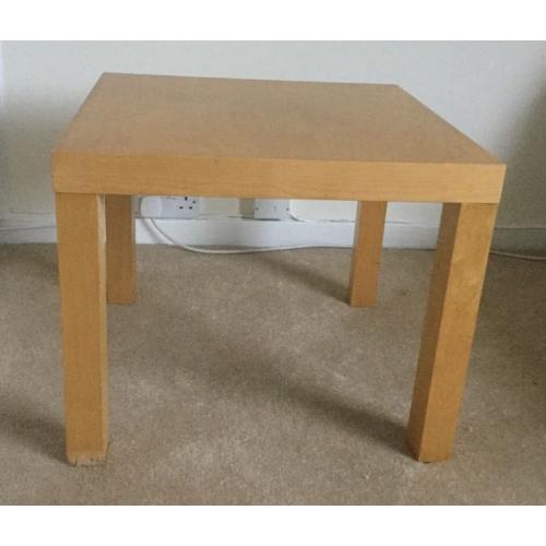 Small wooden table