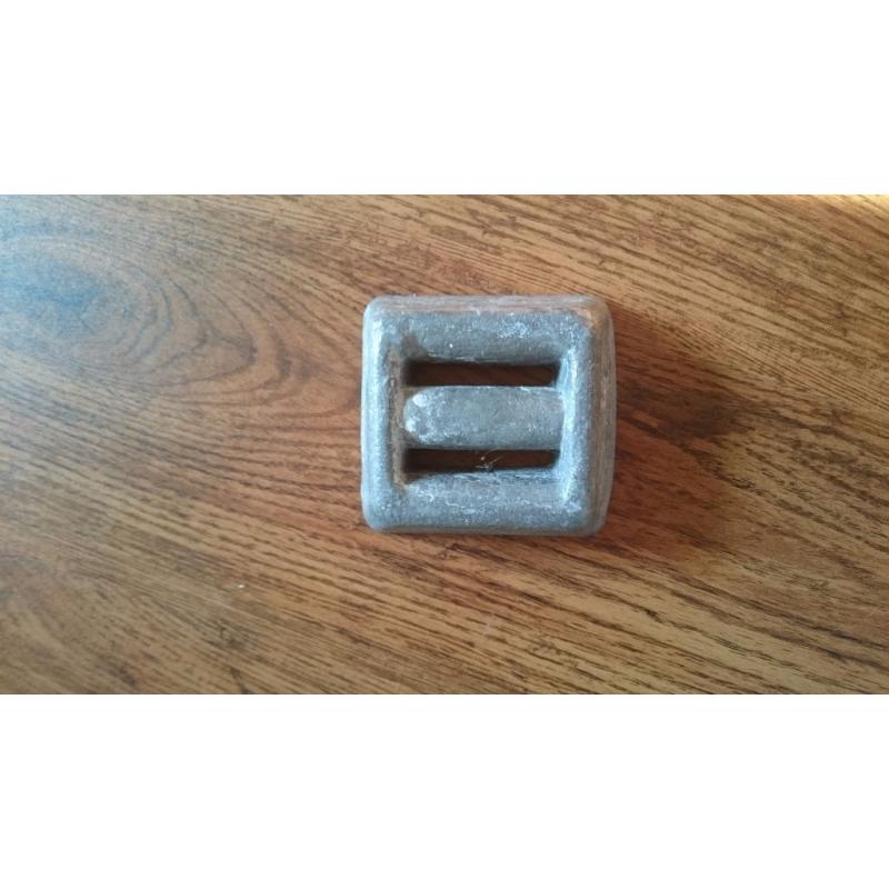 Lead weights for dive belt