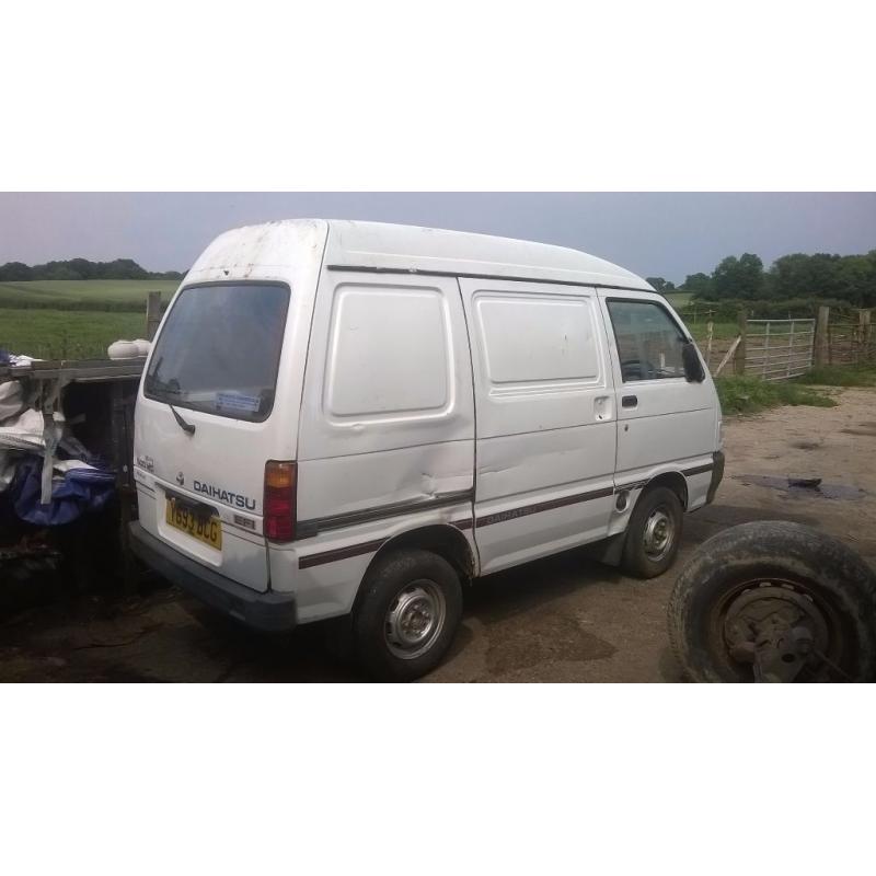 daihatsu hijet 1.3 efi van