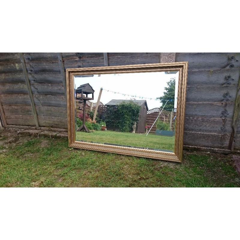 Large Bevelled Mirror