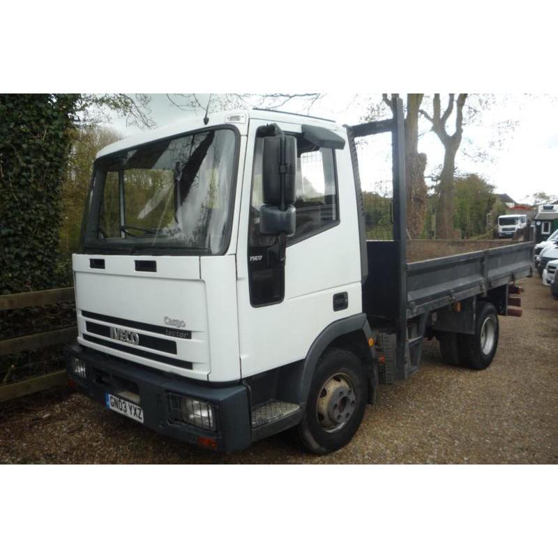 IVECO EUROCARO TECTOR 75E17 TIPPER 03 REG