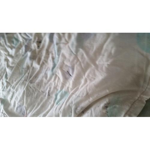single quilt cover it as dogs on it