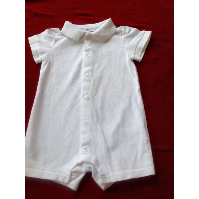 Hugo boss all in one short romper suit