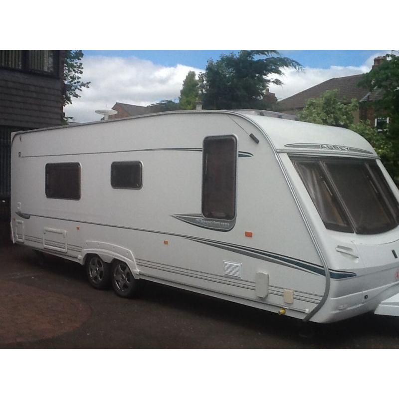 ABBEY SPECTRUM.FIXED BED,TWIN AXLE,TOURER,2004