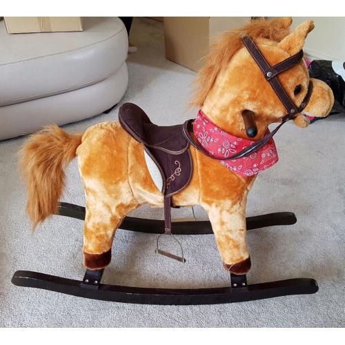Musical rocking horse