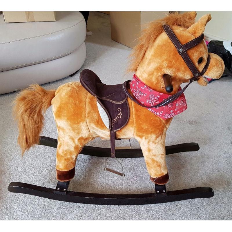 Musical rocking horse