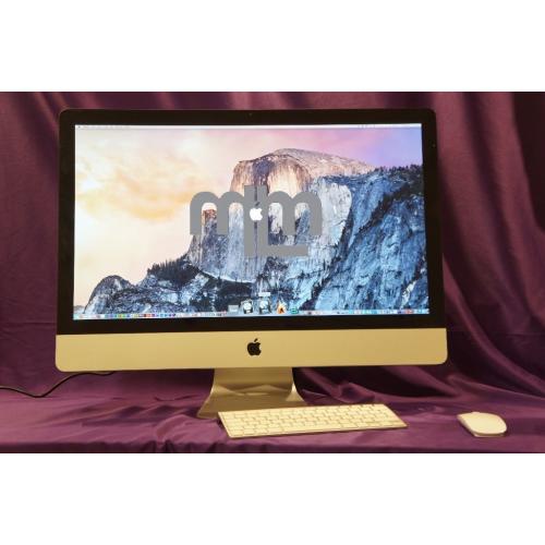 i5 QUAD CORE 3.1 GHZ 27" APPLE iMac 8GB 1TB HD CUBASE 8 FINAL CUT PRO X CAPTURE ONE MICROSOFT OFFICE