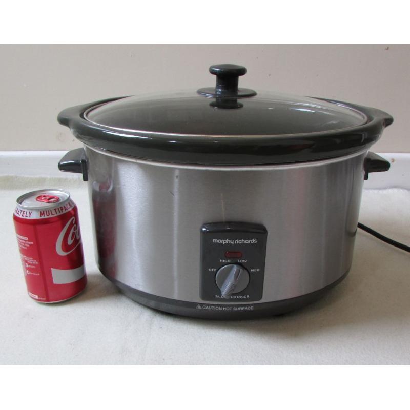 Electric cooker slow cooker Morphy Richards 6.5L Model: 48718A