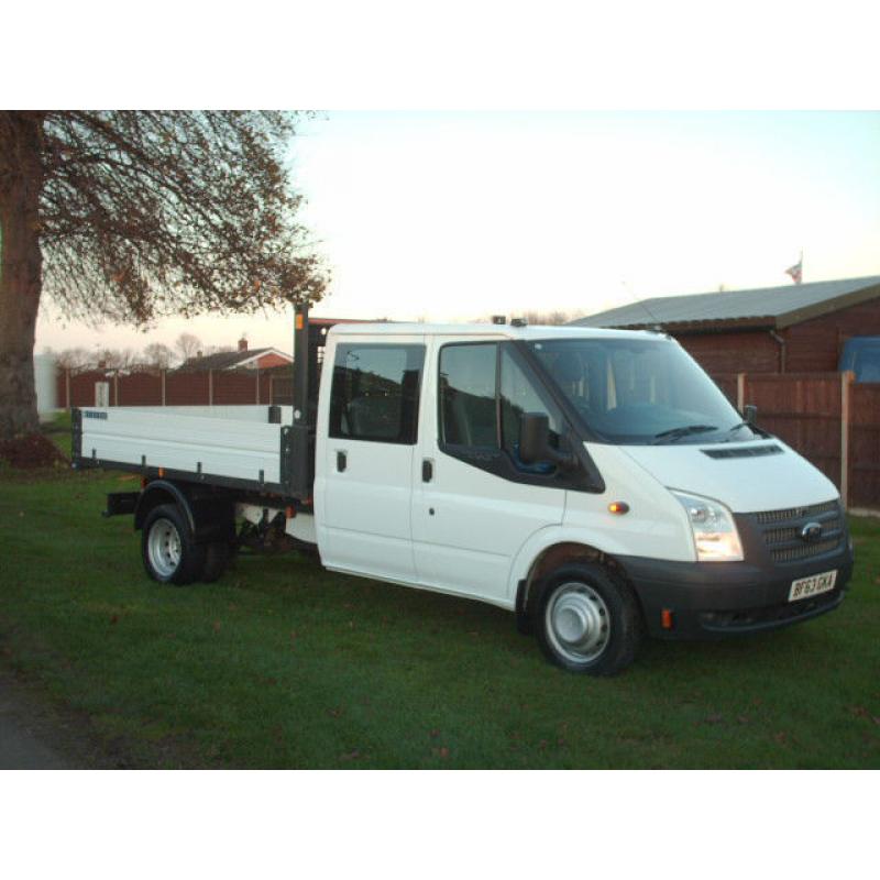 Ford Transit double cab tipper 125 t350 LWB