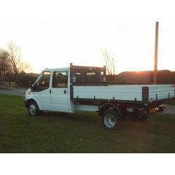 Ford Transit double cab tipper 125 t350 LWB