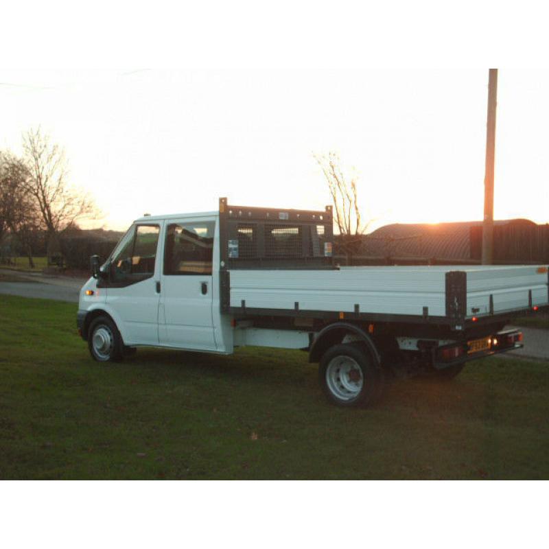 Ford Transit double cab tipper 125 t350 LWB