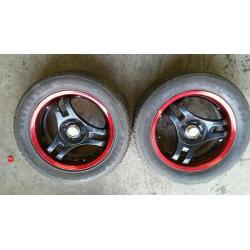 Advan SA3R 4X100 15X6.5 alloys wheels