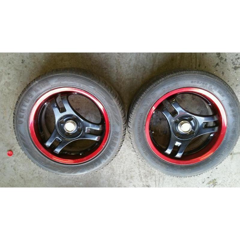 Advan SA3R 4X100 15X6.5 alloys wheels