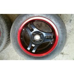 Advan SA3R 4X100 15X6.5 alloys wheels