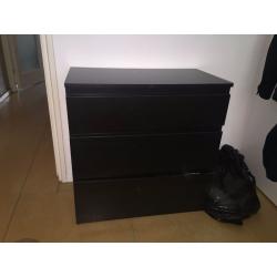 Furniture Set: Sofa bed, Coffee Tble, Double Bed Frame and matching drawers. Can be sold separately