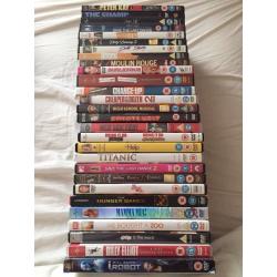 Joblot DVD's great condition