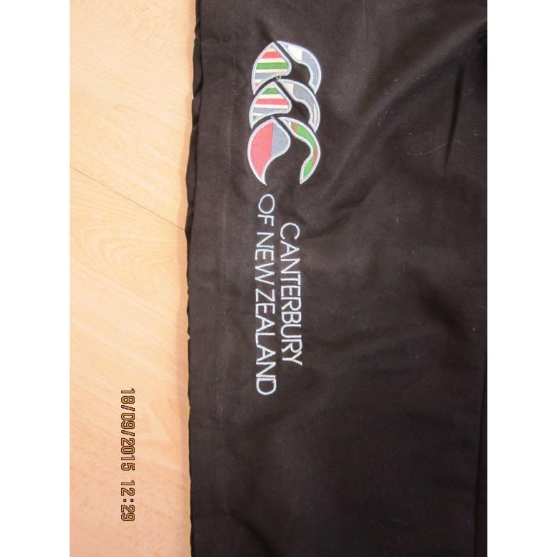 Black CANTERBURY size 12 Sports Trousers