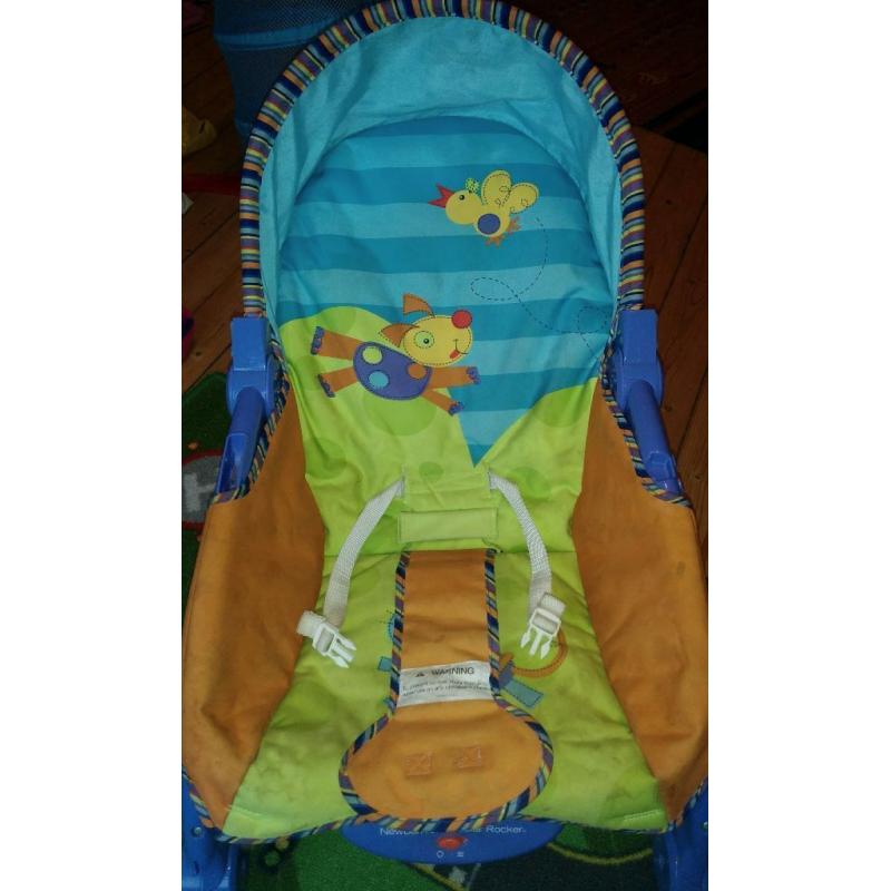 Fisher price newborn to toddler rocker seat 0-4 years