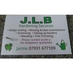 Gardener looking for work.
