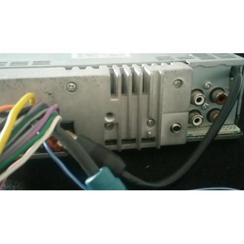 alpine cde-9873rb aux cd player stereo