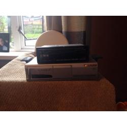 Alpine cassette player with 6 disc changer