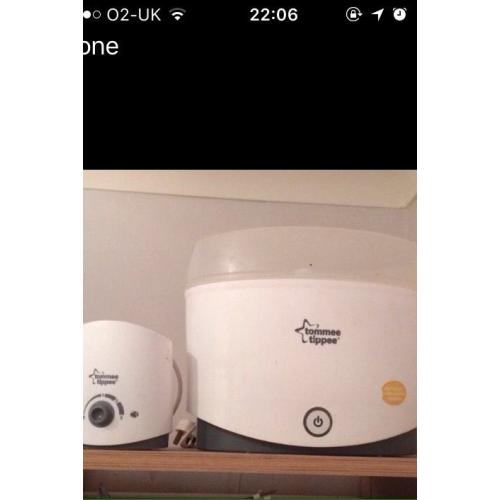 Tommee tippee electric steriliser and bottle/food warmer