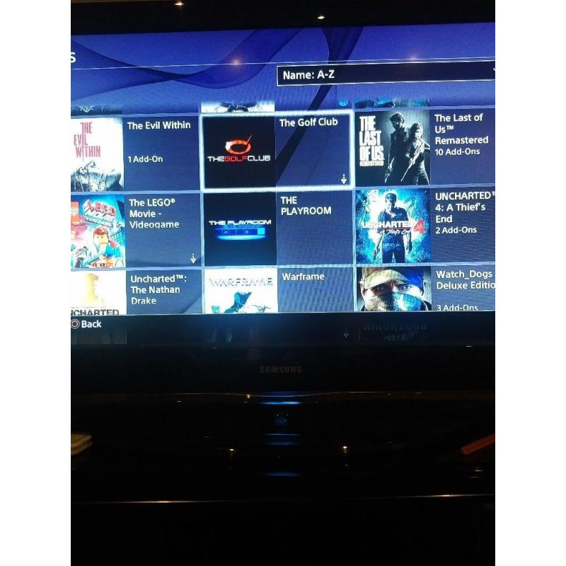 Ps4 with 19 -20 games