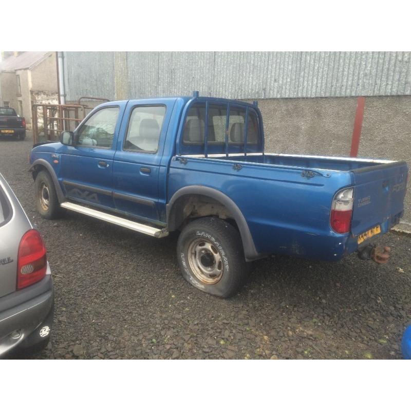 2000 Mazda B2500 -Ford Ranger crewcab for parts all parts available