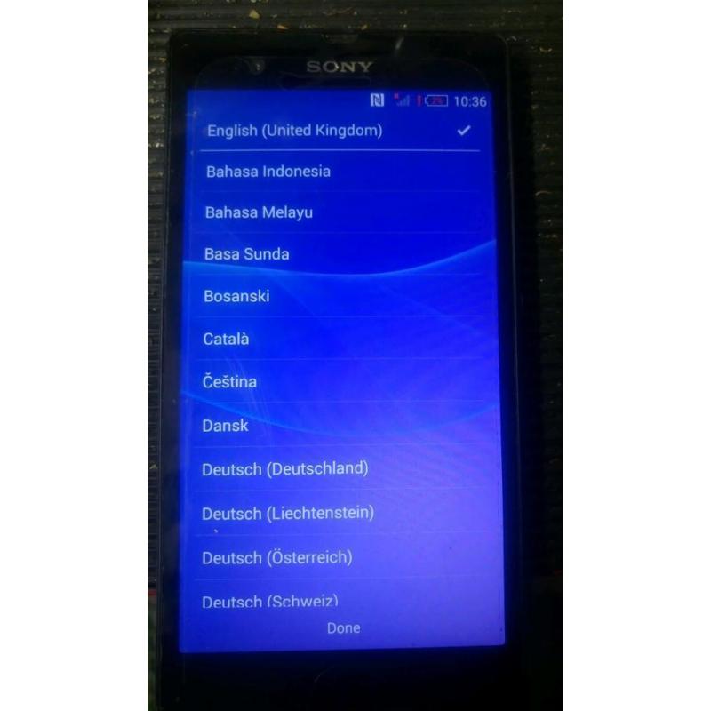 Sony experia z