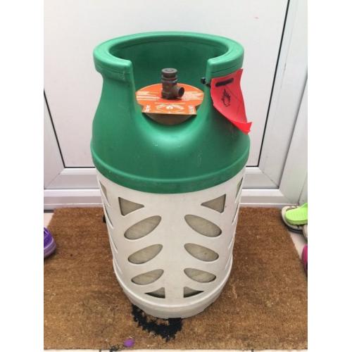 BP gas bottle half full ( 10 kg type )