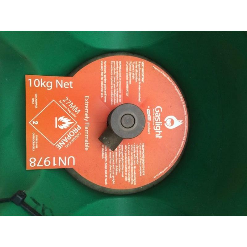 BP gas bottle half full ( 10 kg type )