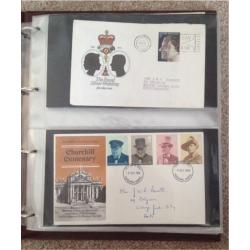 First Day Cover Collection 1972-2010 (over 325 covers)