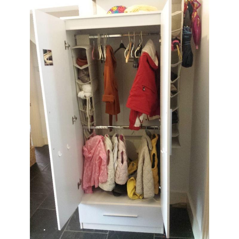 White Wardrobe for Sale.