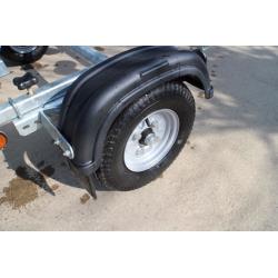 Brand new 350kg trailer for rib rigid inflatable, sailing, power boat. 24 months warranty inc VAT