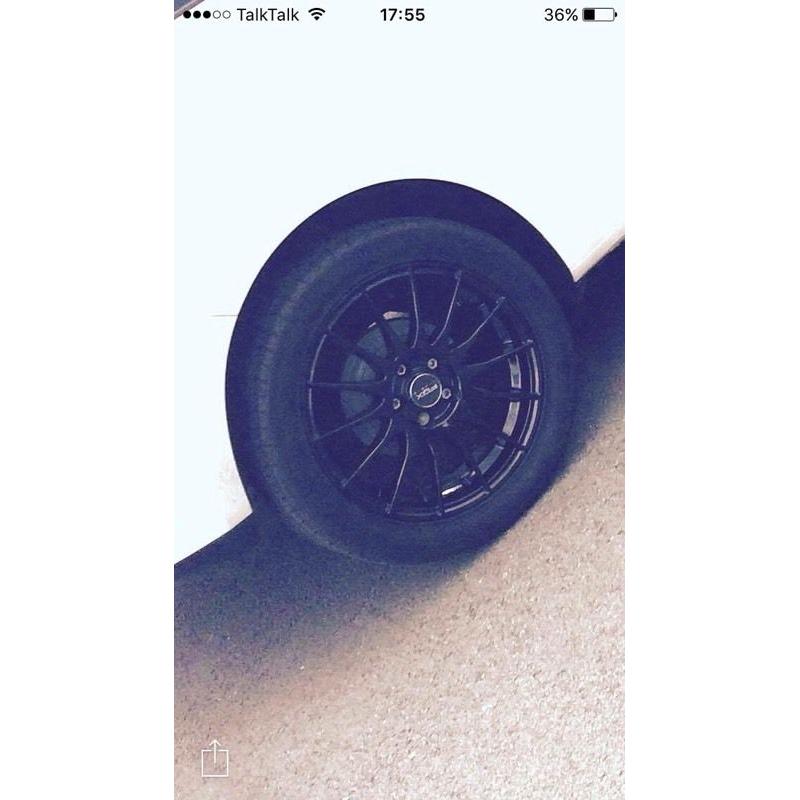 Fox alloy wheels