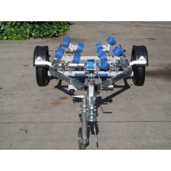Brand new 500kg trailer for rib rigid inflatable, sailing, power boat. 24 months warranty inc VAT