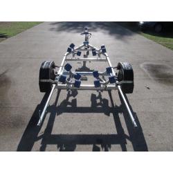 Brand new 500kg trailer for rib rigid inflatable, sailing, power boat. 24 months warranty inc VAT