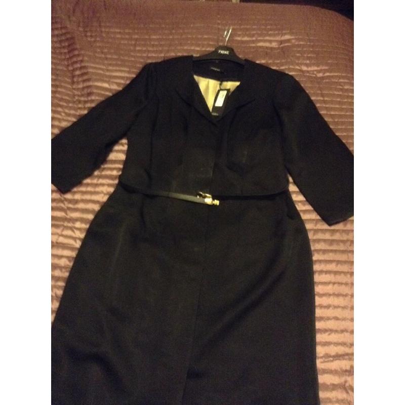 BNWT M&S BLACK DRESS, SIZE 16, FABULOUS