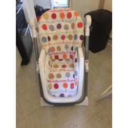 Hight adjustable high chair