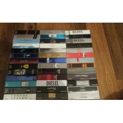 Chanel, Paco Rabanne, Hugo boss, Lacoste