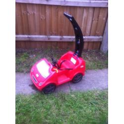 Little tikes mobile push and ride car
