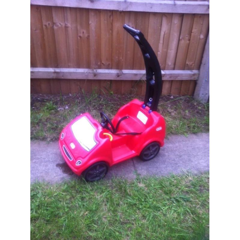 Little tikes mobile push and ride car