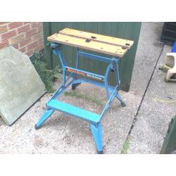 heavy duty black & decker original workmate folding work bench