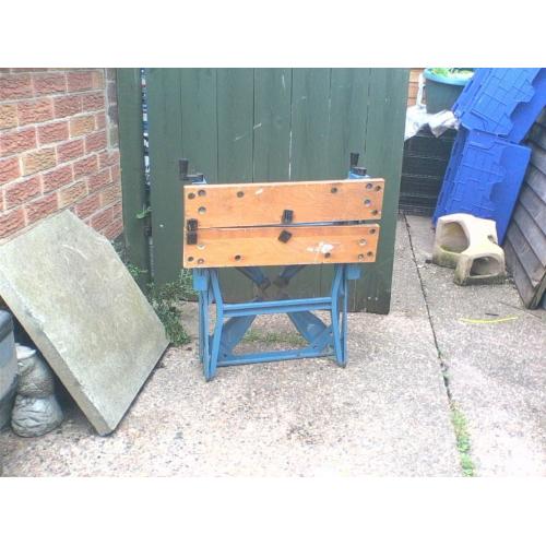 heavy duty black & decker original workmate folding work bench
