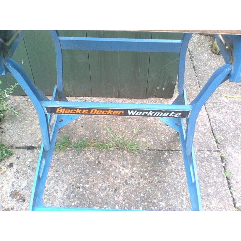 heavy duty black & decker original workmate folding work bench